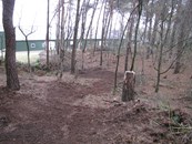 Footgolbaan, hole 3